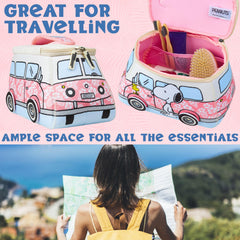 Get Trend Snoopy travel pouch suitable for cruises, flights, and everyday storage
