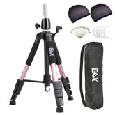 GEX 55-inch mannequin tripod stand extended for versatile cosmetology setups.