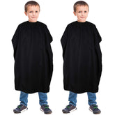 Geyoga kids barber cape with adjustable neck snap for a secure haircut at home