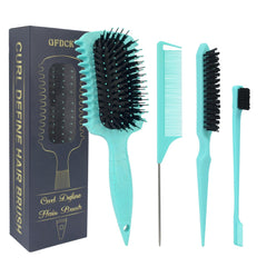 GFDCK Curl Defining Brush with ergonomic handle for precise detangling
