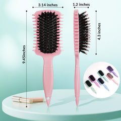 GFDCK Compact Curl Defining Brush is perfect for on-the-go styling.