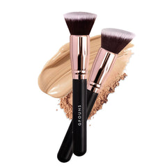 GFOUNS angled-top foundation brush for precise, seamless liquid makeup application