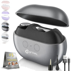 GFTHKL electric nail clippers for seniors with 3-in-1 design for easy trimming