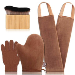 Guante bronceador G GAIYAH para cobertura uniforme y sin manchas.