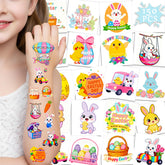 GgXanthyll tatuajes pascua, 150 piezas, colores vivos para fiestas escolares