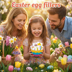 GgXanthyll tatuajes pascua huevos, perfectos para rellenos de huevos de plástico