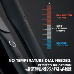 ghd Platinum+ Styler maintains 365°F with adaptive heat for consistent results