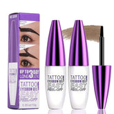 GHFCZOO light brown brow tint gel bottle ready for quick, even color application