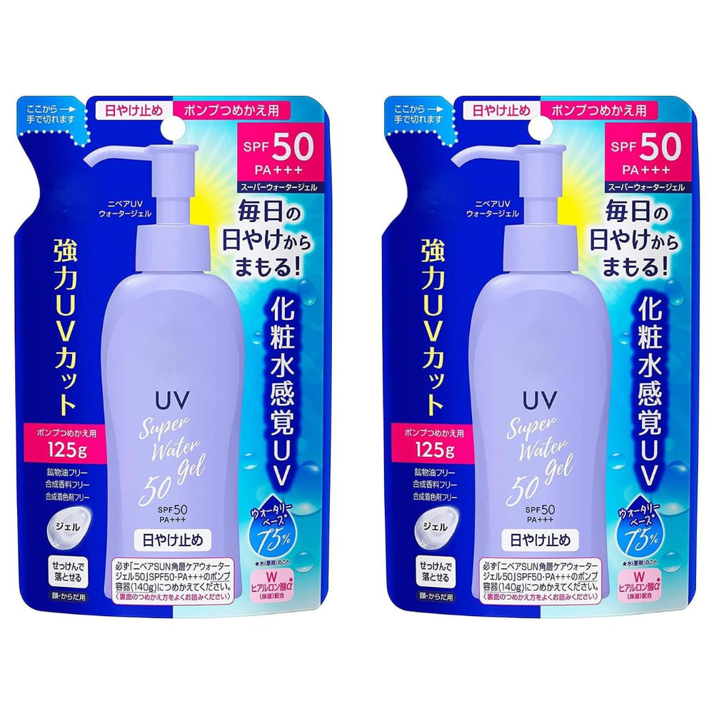 Ghibili Japanese Sunscreen gel bottle pours with a water-like texture for easy application.