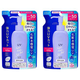 Ghibili Japanese Sunscreen gel bottle pours with a water-like texture for easy application.