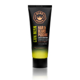 GIBS Con Man hair pudding front label, travel-size moisturizer for hair and beard.