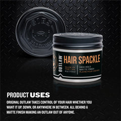 GIBS Outlaw, emulsión entre dedos para modelar el cabello con textura definida.
