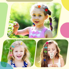 Accesorios para cabello de Giegxin para niñas, colores variados y fáciles de combinar.