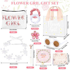 GiftSketch flower girl sunglasses, stylish sun protection for outdoor moments.