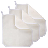 GigaGround exfoliating washcloth dual side texture for body and face exfoliation