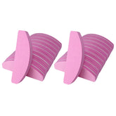 GigaGround nail buffer, double-sided 100/180 grit for smooth surface prep at home.