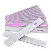 GigaGround 12-pack nail files with 180/240 grit for shaping natural nails.