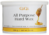 GIGI All Purpose Honee hard wax jar for at-home waxing, smooth skin.