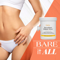 Gigi microwaved formula melts quickly with no skin residue during use.