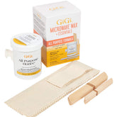 GIGI All Purpose Honee Wax tub ready for at-home hair removal