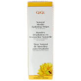 GIGI Natural Muslin Epilating Strips Large 3x9 in box for easy home use.