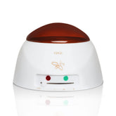 GiGi wax warmer exterior in stainless steel for professional or home use.