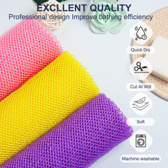 GIGULES African Exfoliating Net demonstrates long reach for tough areas.