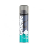 Gillette Classic Sensitive Skin foam bottle pour offering smooth, irritation-free shave