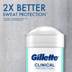 Gillette Clinical, aplicador de textura suave, comodidad diaria.