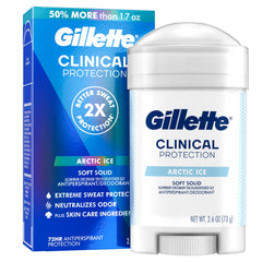 Gillette Clinical para hombres, bote desodorante con protección duradera.