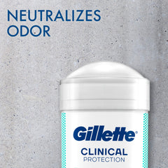 Protección de 72 horas con Gillette Clinical para hombres.