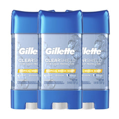 Desodorante Gillette: gel claro, 72h, protección contra sudor y olor