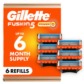 Gillette Fusion5 Power refill close-edge for a precise, smooth shave