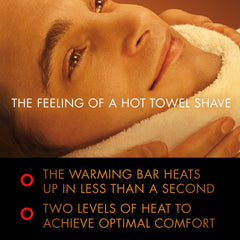 Gillette Labs heated razor 5-blade refills for close, comfortable shaving.