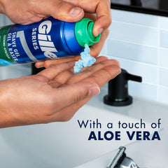 Mach3 razor compatibility with Gillette Series gel for smooth glide