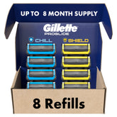 Gillette ProGlide Chill blue Lubrastrip refill for cooling shave