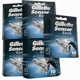Gillette Sensor Excel blades closeup for smooth daily shaves