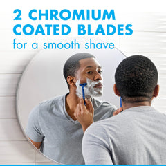 Gillette Sensor2 chromium-coated blades for longer-lasting performance