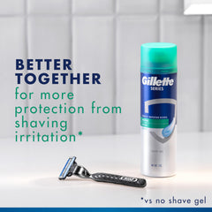 Gillette Series hydrates and softens hair for a smoother shave