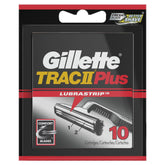 Gillette TRAC II 30-cartridge box showing dependable twin blades for a precise shave