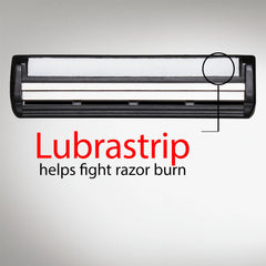 Gillette TRAC II Lubrastrip for smooth glide and comfortable shave