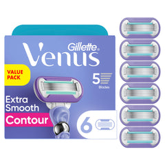 Gillette Venus Deluxe Smooth Swirl refills in packaging, ideal for gifting