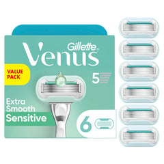 Gillette Venus refill pack shows a gentle, long-lasting shave for sensitive skin