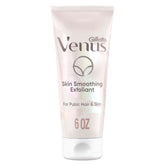 Gillette Venus intimate exfoliant bottle with smooth pour for easy pre-shave prep.