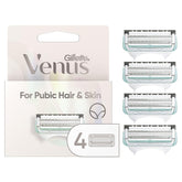 Gillette Venus intimate refills four-pack for a smooth shave