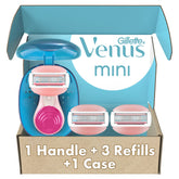 Gillette Venus Mini ComfortGlide handle for easy on-the-go shaving