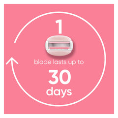 Gillette Venus ComfortGlide refills fit all Venus handles for easy blade changes.