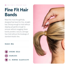 GIMME Beauty Bandas delicadas sin enganches: comodidad diaria sin costuras.