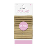 GIMME Beauty Bandas para pelo fino sin dent: agarre suave y sin marcas.