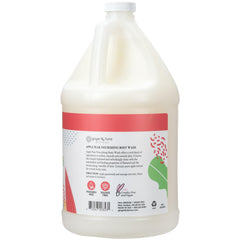 Creamy lather from Ginger Lily Farms Botanicals Nourishing Body Wash with Apple Pear aroma